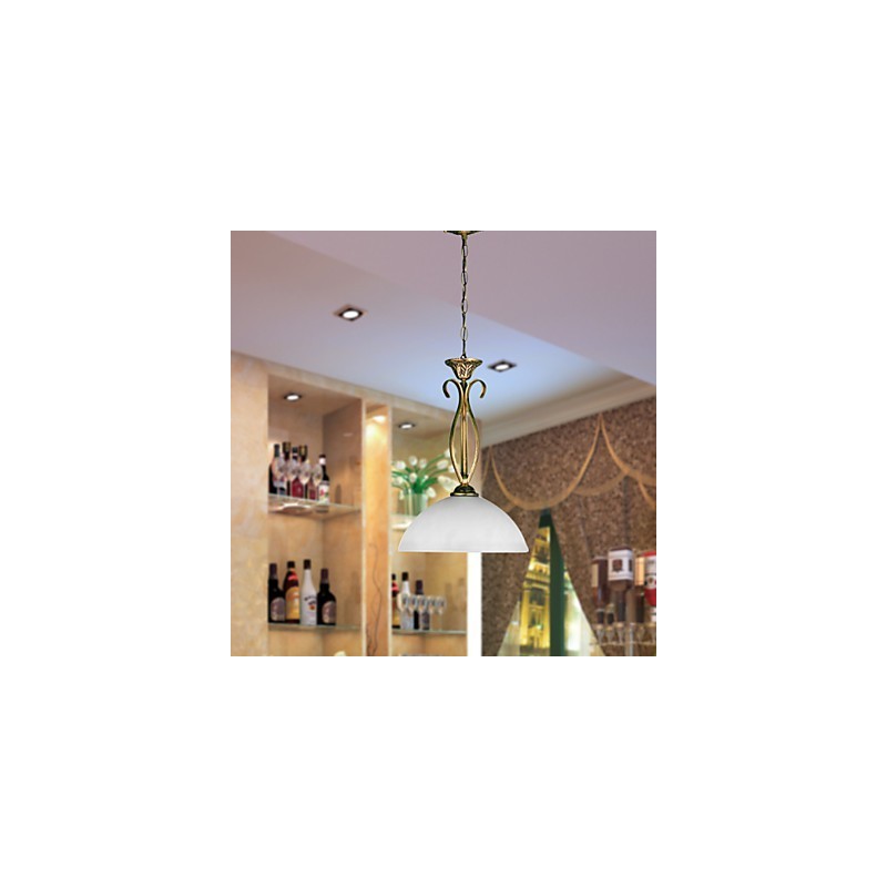 Northern Rural Tischlampe ist eine zeitgenössische und kontraktierte Idee mit einem Kopf, einer Droplight-Glaslampe