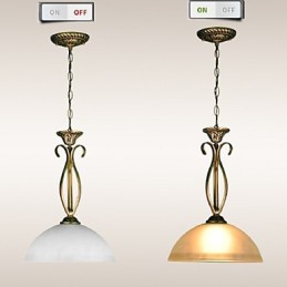 Northern Rural Tischlampe ist eine zeitgenössische und kontraktierte Idee mit einem Kopf, einer Droplight-Glaslampe