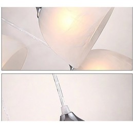Moderne zeitgenössische Schalen-Pendelleuchte