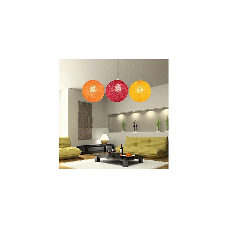 CreativeAmerican Country Creative Cany Art Color Droplight und kugelförmige Lampe