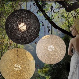 CreativeAmerican Country Creative Cany Art Color Droplight und kugelförmige Lampe