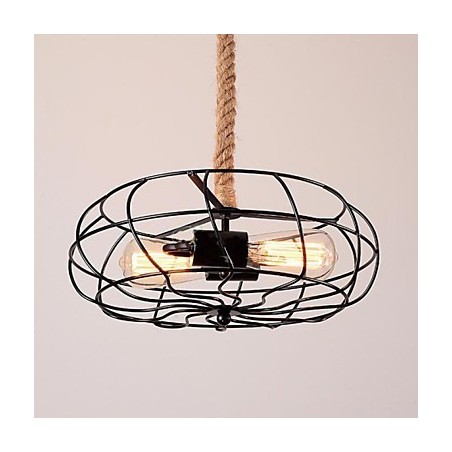 Vintage American Iron Rope Kreativer Industrieller Ventilator Kronleuchter Vintage American Iron Rope Kreativer Industrieller Ventilator Kronleuchter