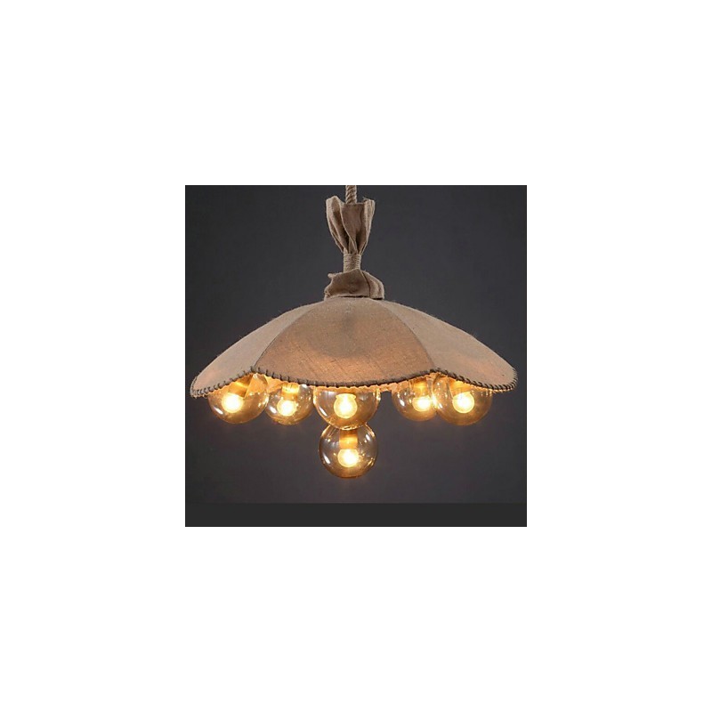 Country Painting Metall Kronleuchter Pendelleuchte Schlafzimmer