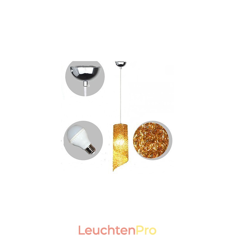 Einkopf-zylindrische runde lange Aluminiumzylinder-Kreativlampen