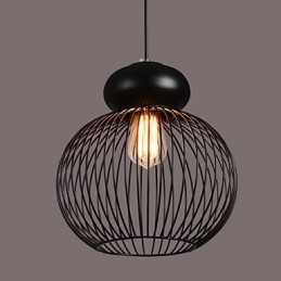 Retro Designer Metall Pendelleuchte