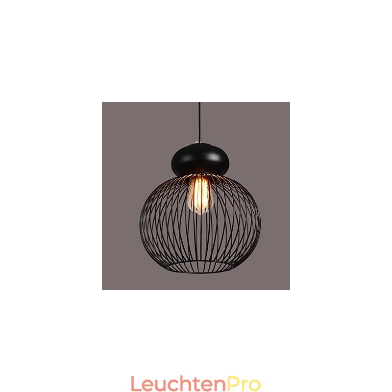 Retro Designer Metall Pendelleuchte