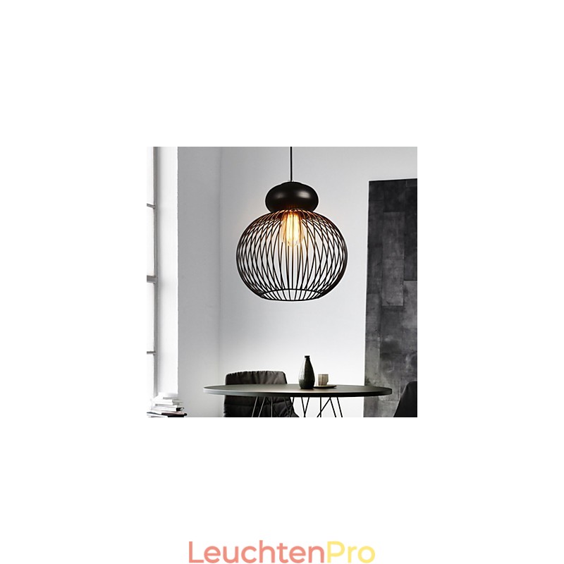Retro Designer Metall Pendelleuchte