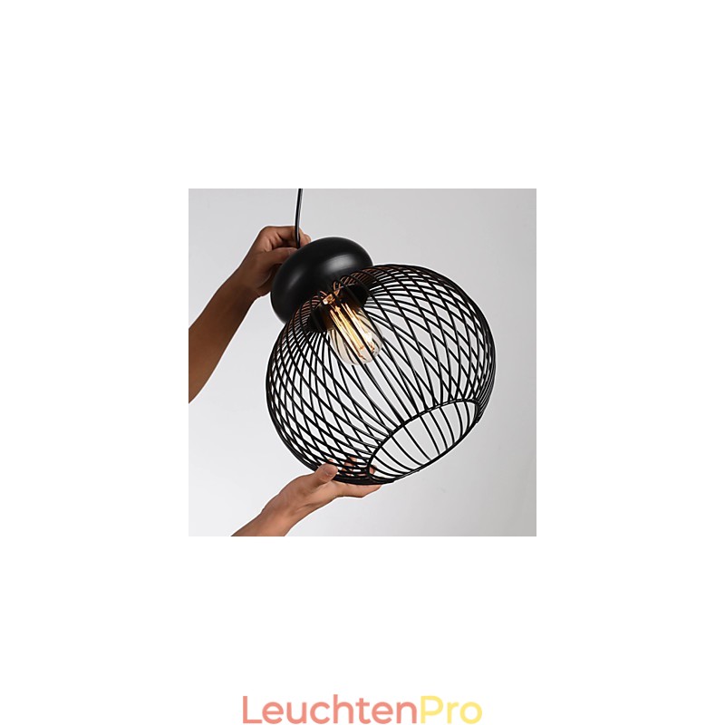 Retro Designer Metall Pendelleuchte