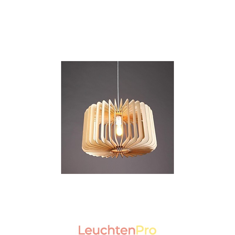 Moderne zeitgenössische traditionelle klassische Landhaus-Vintage-Laterne Malerei Holz Bambus Pendelleuchte