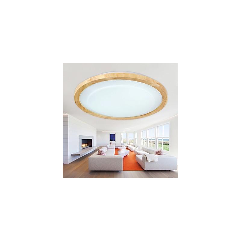 Moderne zeitgenössische Country Mini-Stil andere Holz Bambus Pendelleuchte