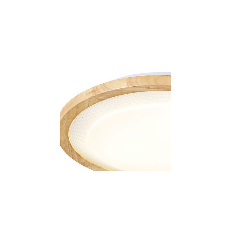 Moderne zeitgenössische Country Mini-Stil andere Holz Bambus Pendelleuchte