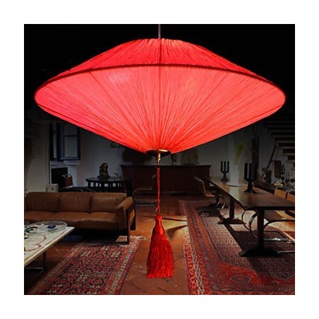 Lotusblatt Moderne Marine Tuch Kunst Droplight von roten Laternen Lampe Licht Lotusblatt Moderne Marine Tuch Kunst Droplight von roten Laternen Lampe Licht