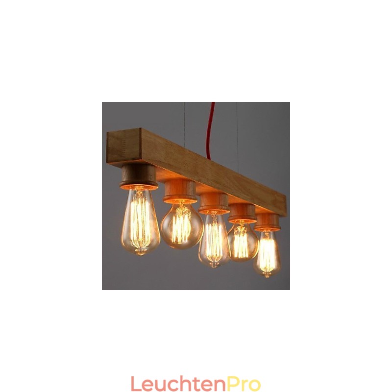 Moderne zeitgenössische traditionelle klassische Mini-Stil Malerei Holz Bambus Pendelleuchte