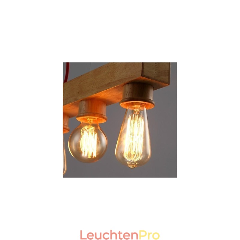 Moderne zeitgenössische traditionelle klassische Mini-Stil Malerei Holz Bambus Pendelleuchte