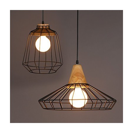 Nordic Kreative Schmiedeeisen Kronleuchter Cafe Retro Net Droplight
