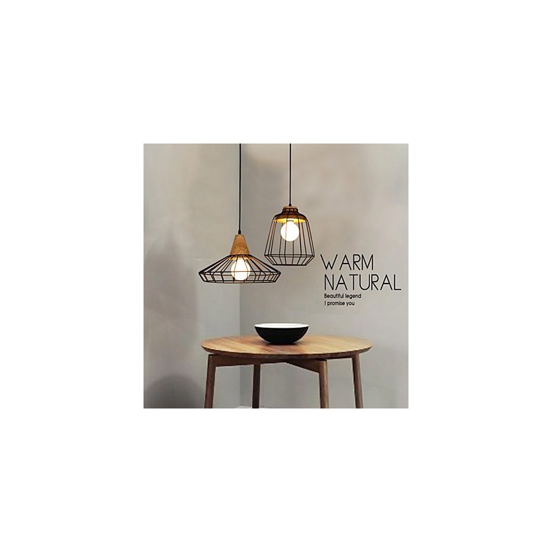 Nordic Kreative Schmiedeeisen Kronleuchter Cafe Retro Net Droplight