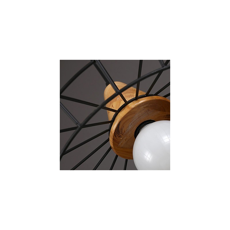 Nordic Kreative Schmiedeeisen Kronleuchter Cafe Retro Net Droplight