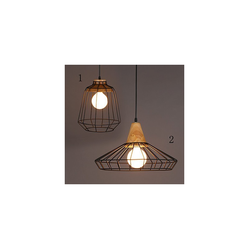 Nordic Kreative Schmiedeeisen Kronleuchter Cafe Retro Net Droplight