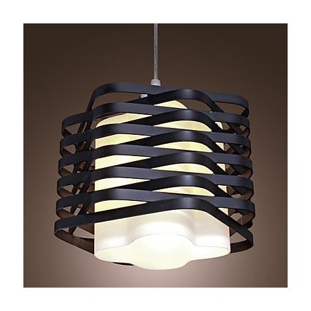 Moderne Pendelleuchte im zeitgenössischen Mini-Stil mit Gemälde Moderne Pendelleuchte im zeitgenössischen Mini-Stil mit Gemälde
