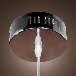 Moderne Pendelleuchte im zeitgenössischen Mini-Stil mit Gemälde