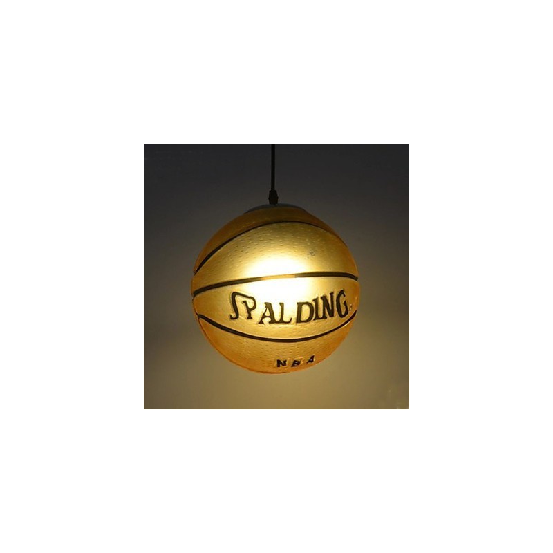 Glasanhänger Cafe Retro Basketball Anhänger