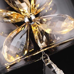 Moderne zeitgenössische Kristall andere Glas Pendelleuchte