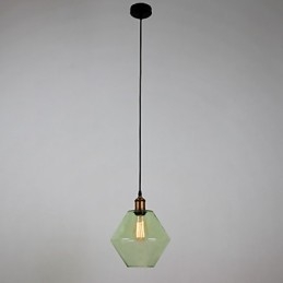 Künstlerische minimalistische Pendelleuchte aus Glas mit 1 Licht