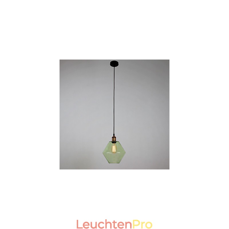 Künstlerische minimalistische Pendelleuchte aus Glas mit 1 Licht