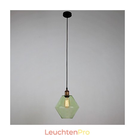 Künstlerische minimalistische Pendelleuchte aus Glas mit 1 Licht Künstlerische minimalistische Pendelleuchte aus Glas mit 1 Licht