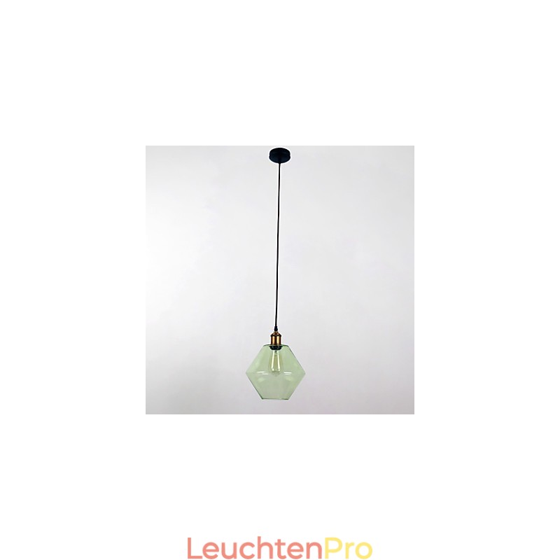 Künstlerische minimalistische Pendelleuchte aus Glas mit 1 Licht