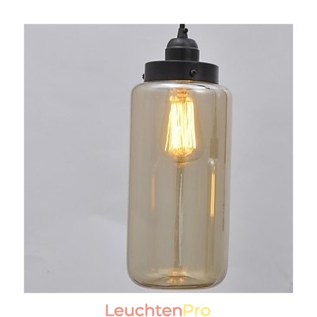 Amerikanischer minimalistischer Retro-Kronleuchter mit Einzelglas Amerikanischer minimalistischer Retro-Kronleuchter mit Einzelglas