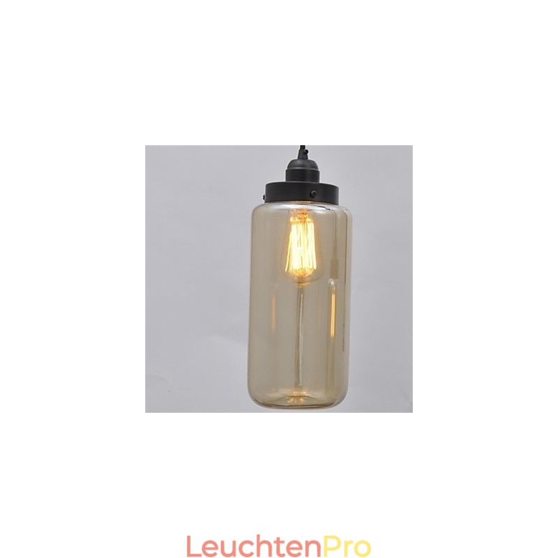Amerikanischer minimalistischer Retro-Kronleuchter mit Einzelglas