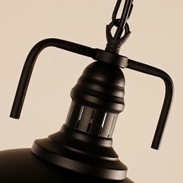 Traditionelle klassische Retro-Schüssel-Mini-Stil-Pendelleuchte