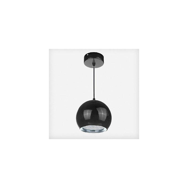Moderne zeitgenössische Globus Malerei Metall Pendelleuchte