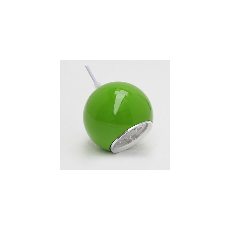 Moderne zeitgenössische Globus Malerei Metall Pendelleuchte