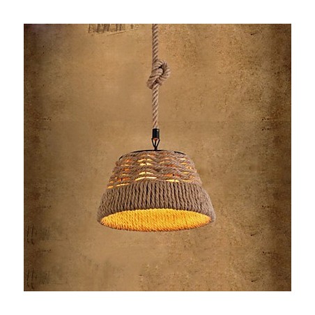 Loft Industrie Wind Kreative Nordic Hanf Seil Mahlzeiten Kronleuchter Lampe Loft Industrie Wind Kreative Nordic Hanf Seil Mahlzeiten Kronleuchter Lampe