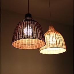 Ländlichen Stil Cany Art Kreative Handarbeit aus dem Rohr macht Droplight Lampe