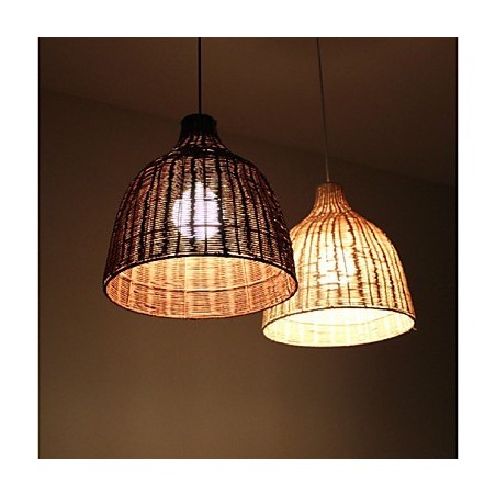 Ländlichen Stil Cany Art Kreative Handarbeit aus dem Rohr macht Droplight Lampe