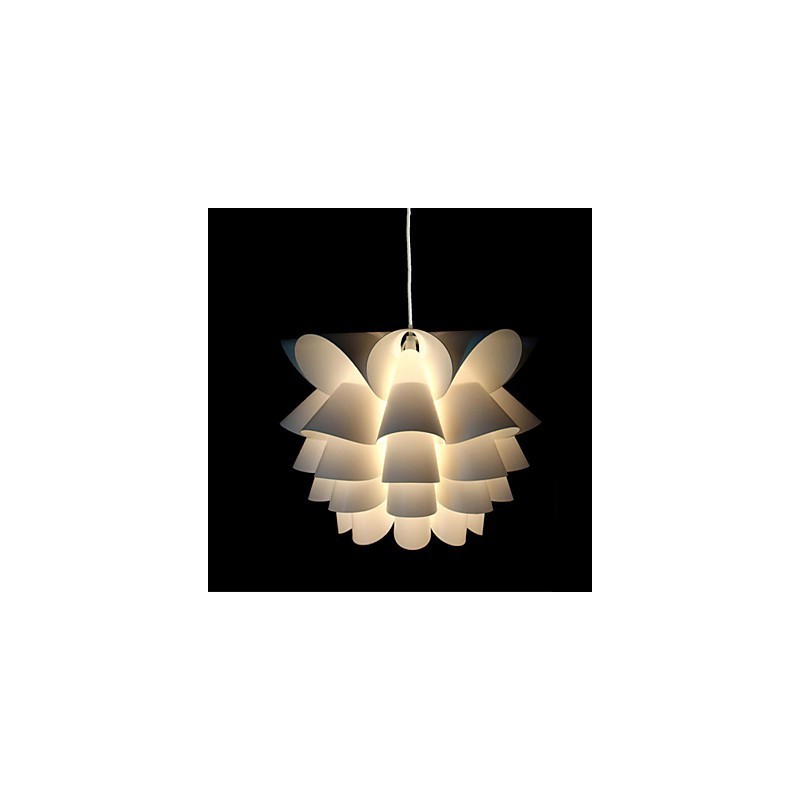 Zeitgenössisch und kontraktiert Die nordische Idee Weiße Lotus-Hängelampe