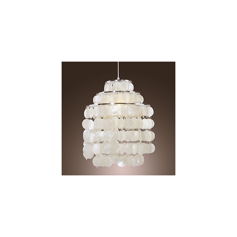 Moderne Pendelleuchte im zeitgenössischen Mini-Stil aus Chrom