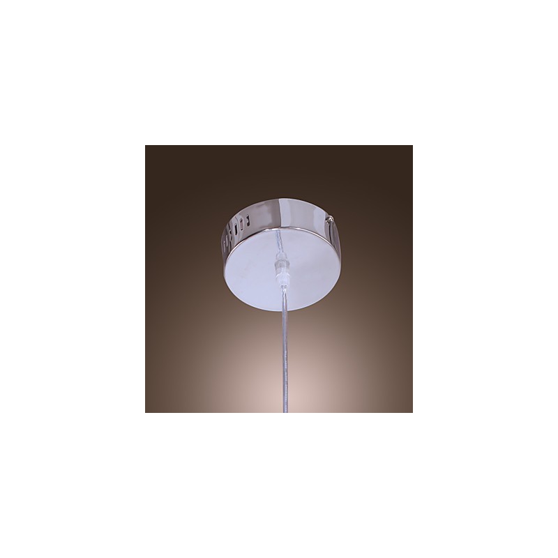 Moderne Pendelleuchte im zeitgenössischen Mini-Stil aus Chrom
