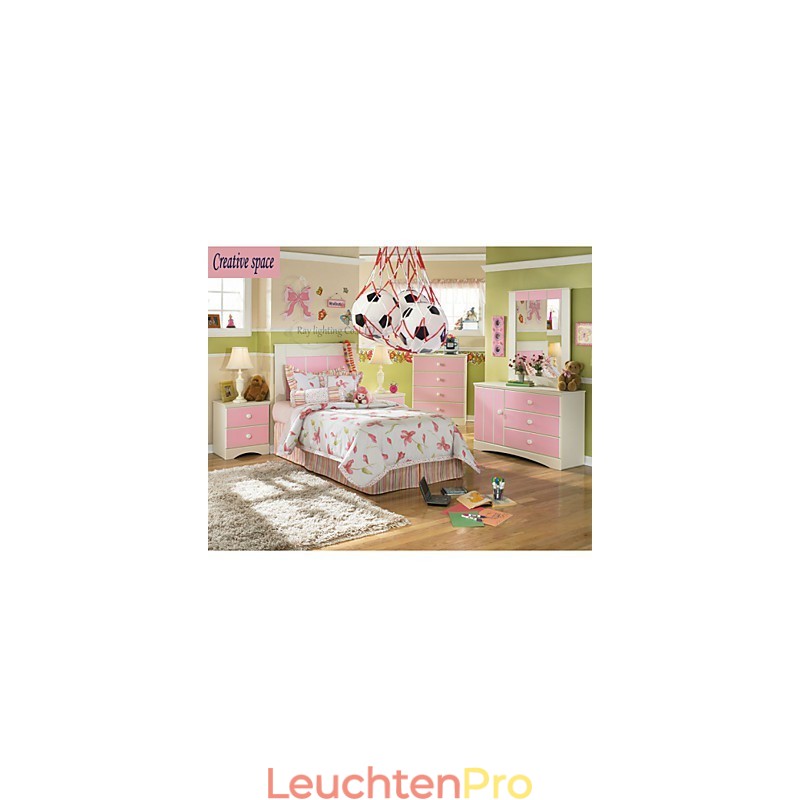 Kinder Fußball Moderne Minimalistische Pendelleuchte Junge Lichter 3 Lichter