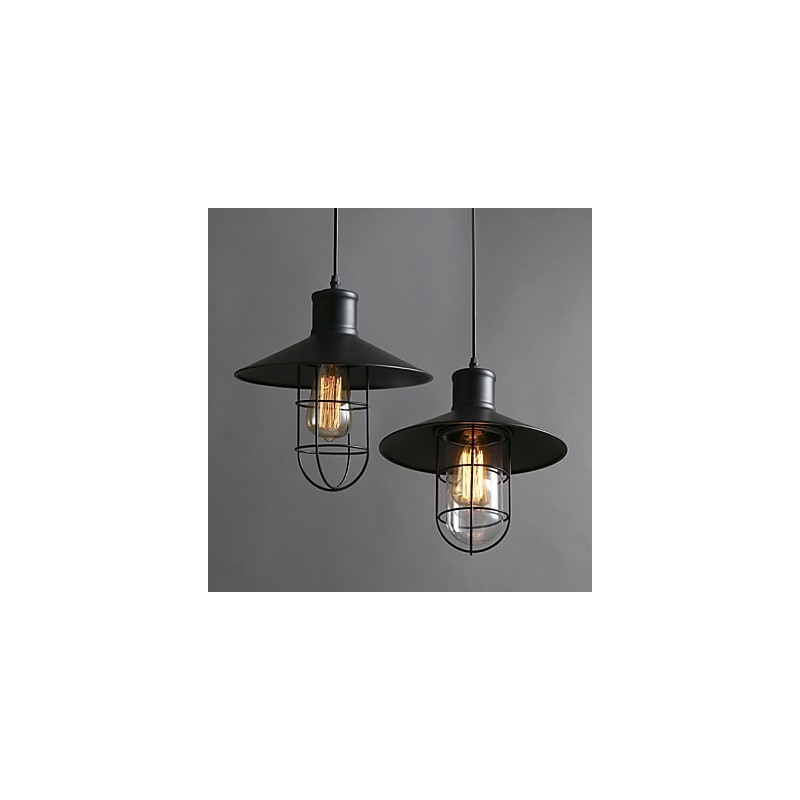 Einkopf-Vogelkäfig-Kronleuchterlampe