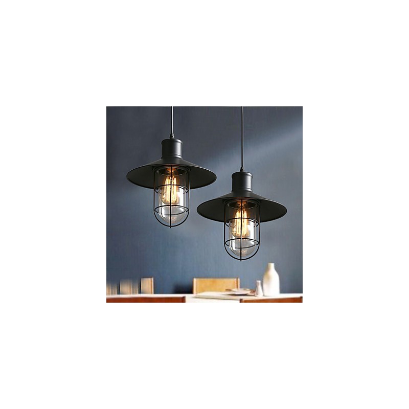 Einkopf-Vogelkäfig-Kronleuchterlampe