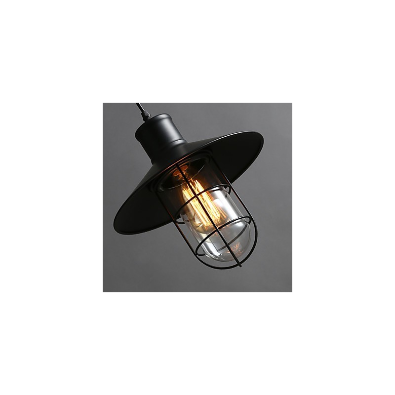 Einkopf-Vogelkäfig-Kronleuchterlampe