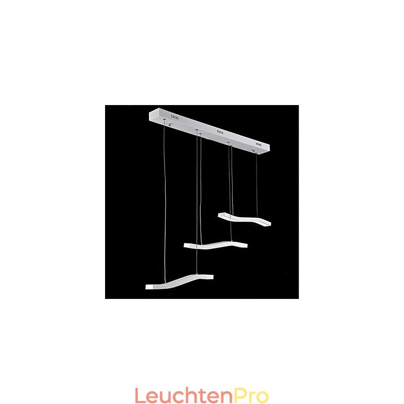 Gewelltes Design, modische, schlichte Pendelleuchte aus Acryl