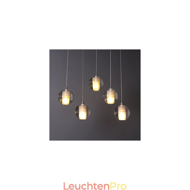 1 Licht Kristall Glas Stein Pendelleuchte Cafe Pendelleuchte Dekorative Pendelbeleuchtung