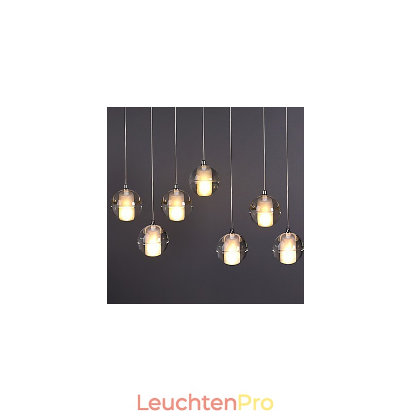 1 Licht Kristall Glas Stein Pendelleuchte Cafe Pendelleuchte Dekorative Pendelbeleuchtung