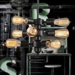 Edison Retro-Kronleuchter