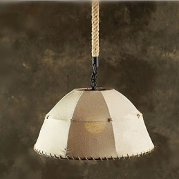 Vertraglich Nordic Vintage Bettwäsche Hanf Seil Amerikanischen Land Droplight Lampe